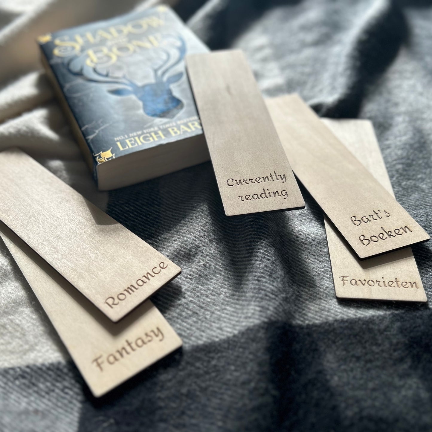 Boeken kast labels