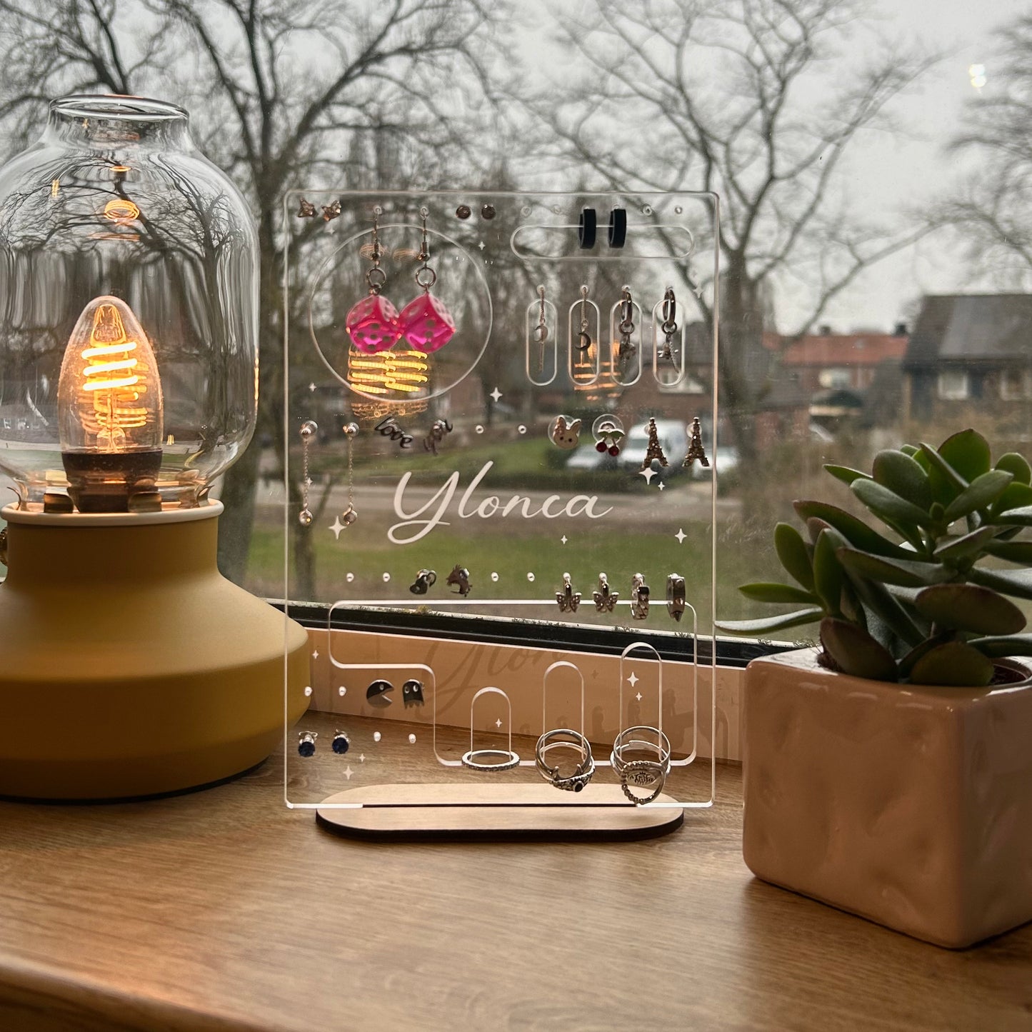 Sieraden rek met Naam