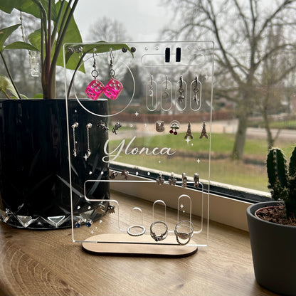 Sieraden rek met Naam