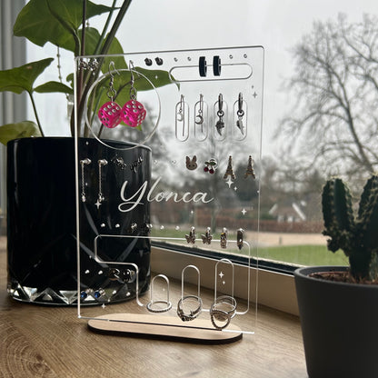 Sieraden rek met Naam