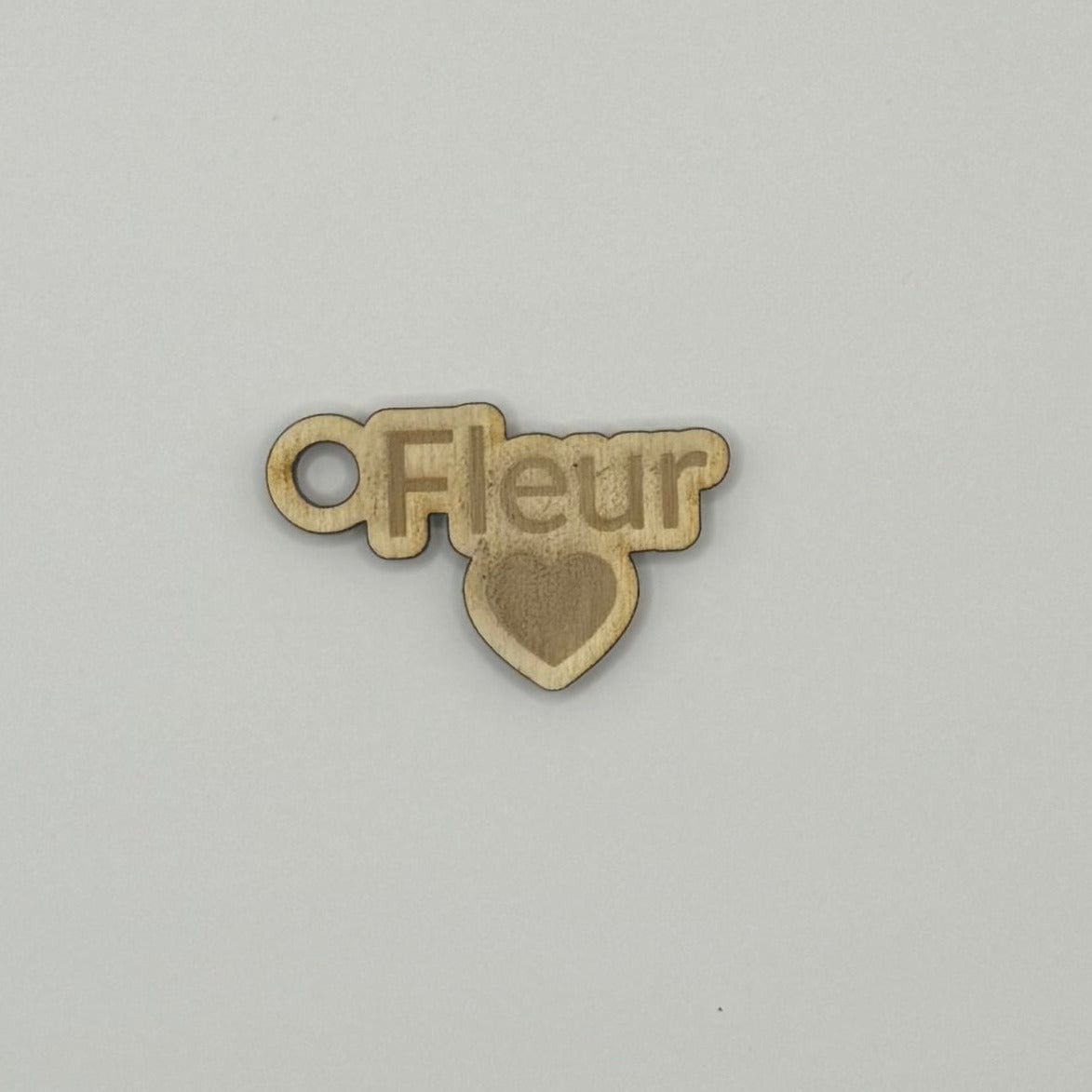 Houten Sleutelhanger