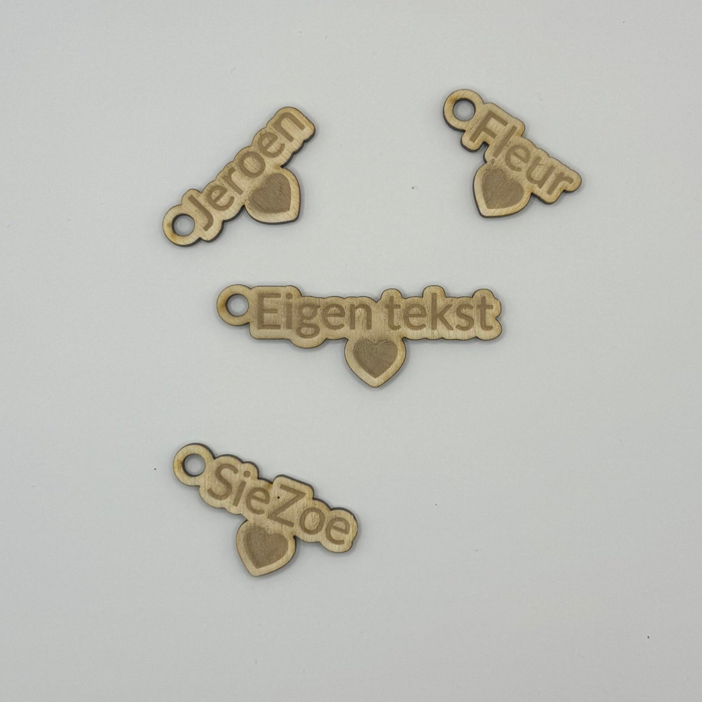 Houten Sleutelhanger