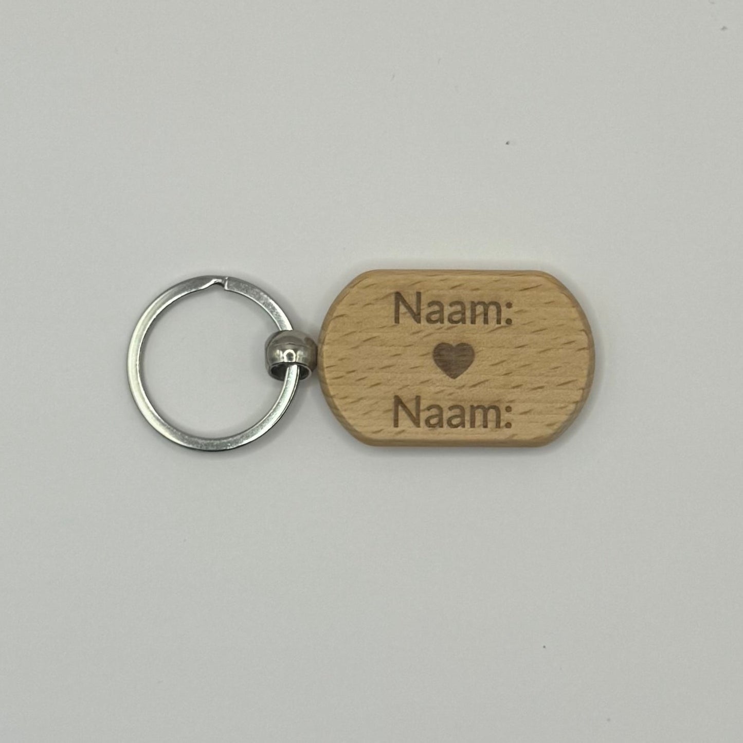 Houten Sleutelhanger ❤