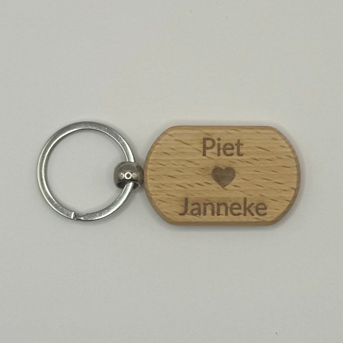 Houten Sleutelhanger ❤