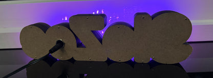 Led naambord