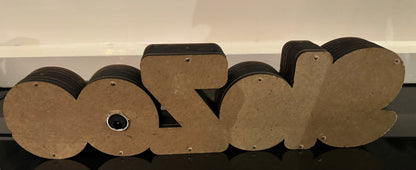 Led naambord