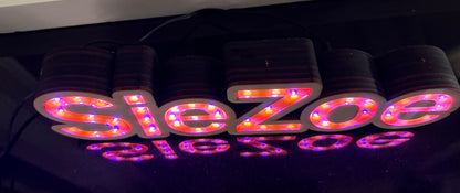 Led naambord