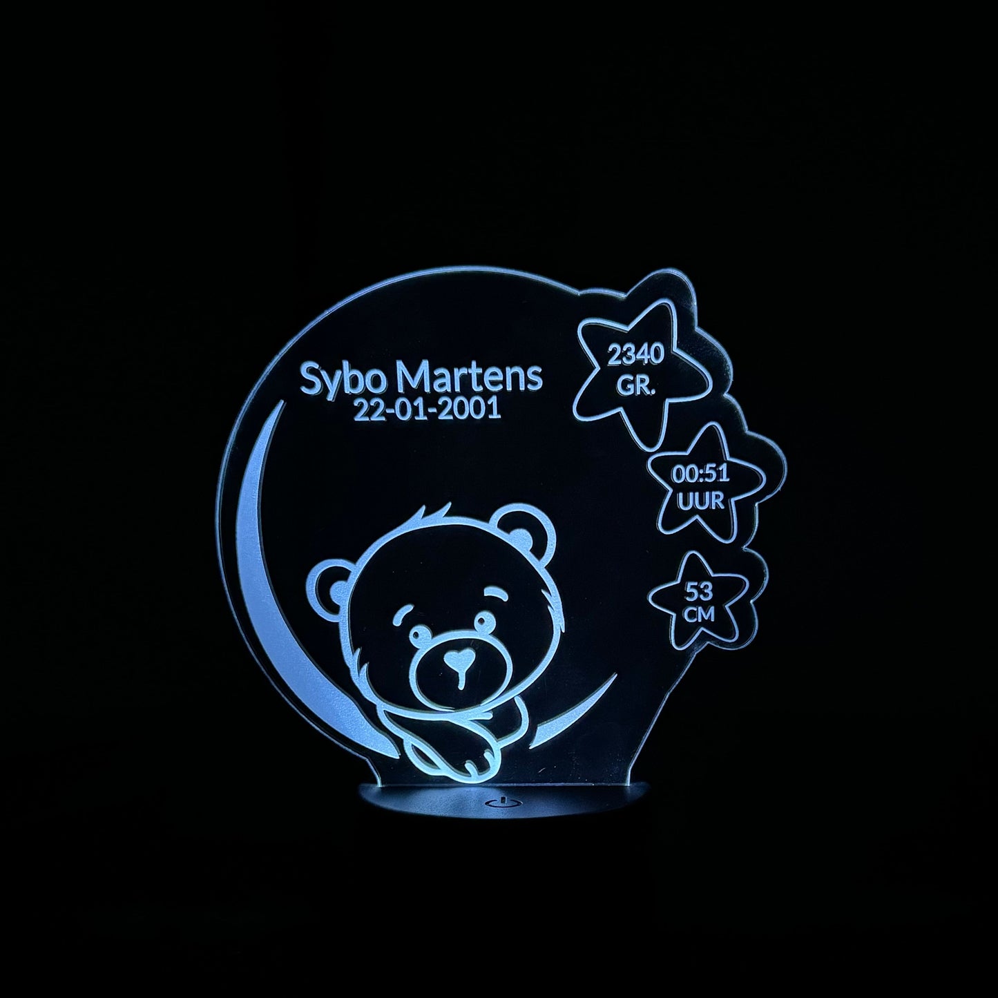 Geboorte - Led lamp