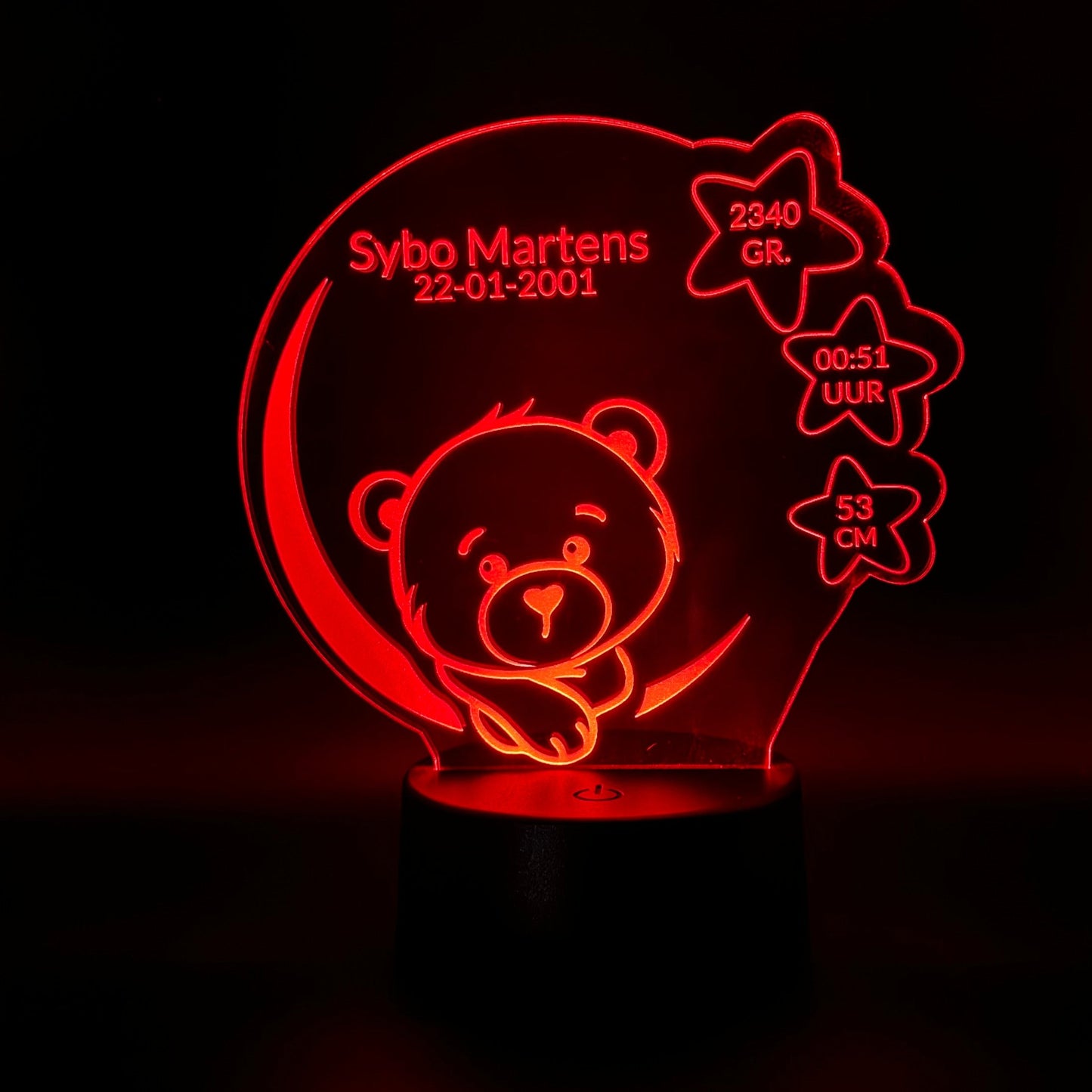 Geboorte - Led lamp